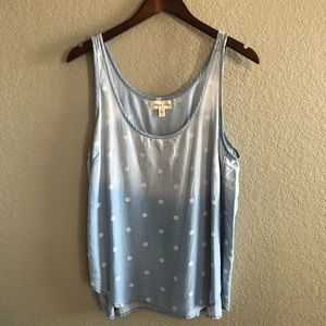 Chambray Dot Tank